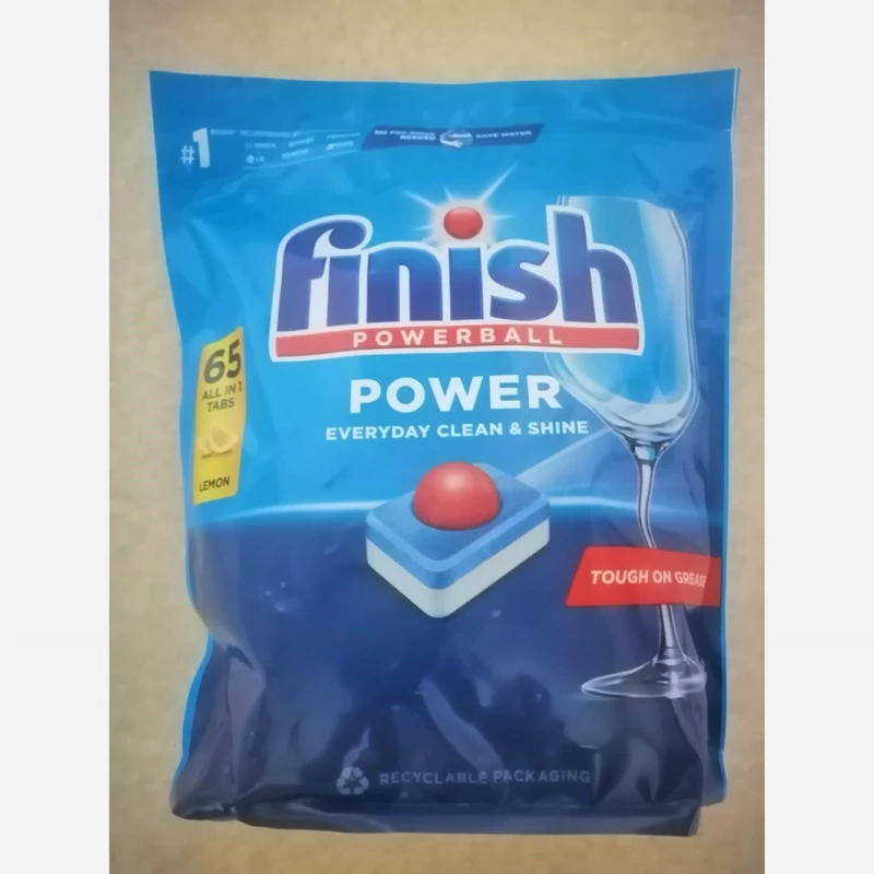 قرص ماشین ظرفشویی فینیش finish بسته 65 عددی ساخت لهستان