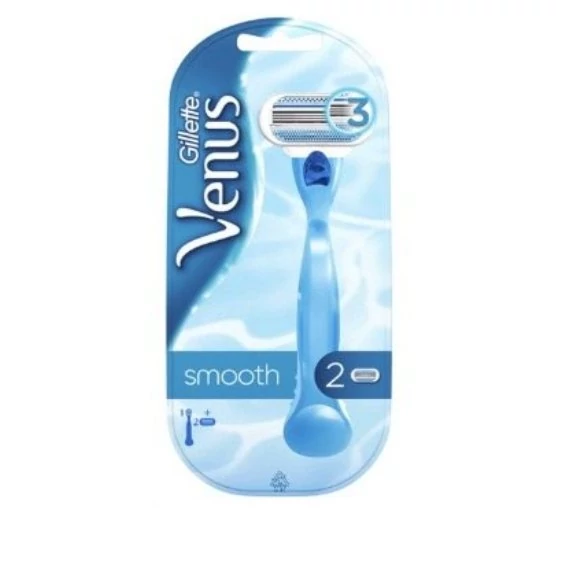 تیغ اصلاح ژیلت ونوس زنانه مدل اسموس ساخت لهستان Gillette Venus Smooth
