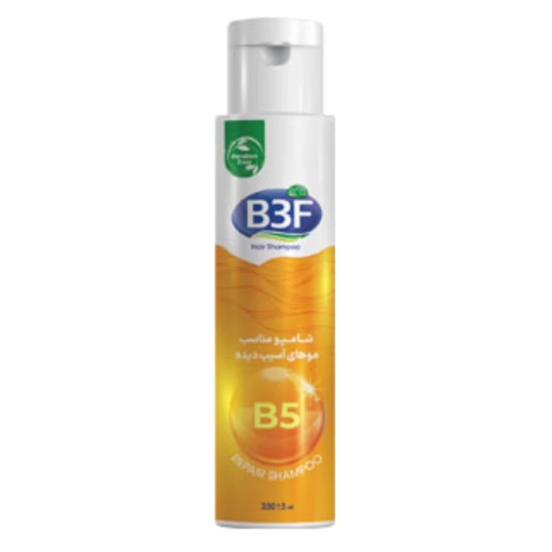 شامپو مناسب موهای آسیب دیده B3F حجم 350 میلی لیتر