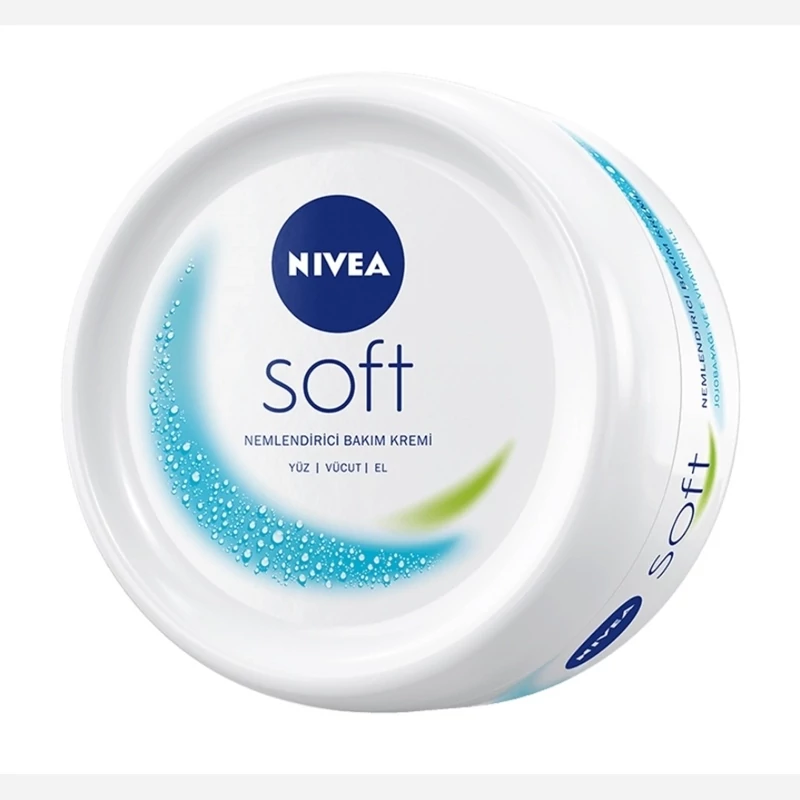 کرم نیوآ سافت آلمان NIVEA Soft نرم کننده و مرطوب کننده حجم 300 میل