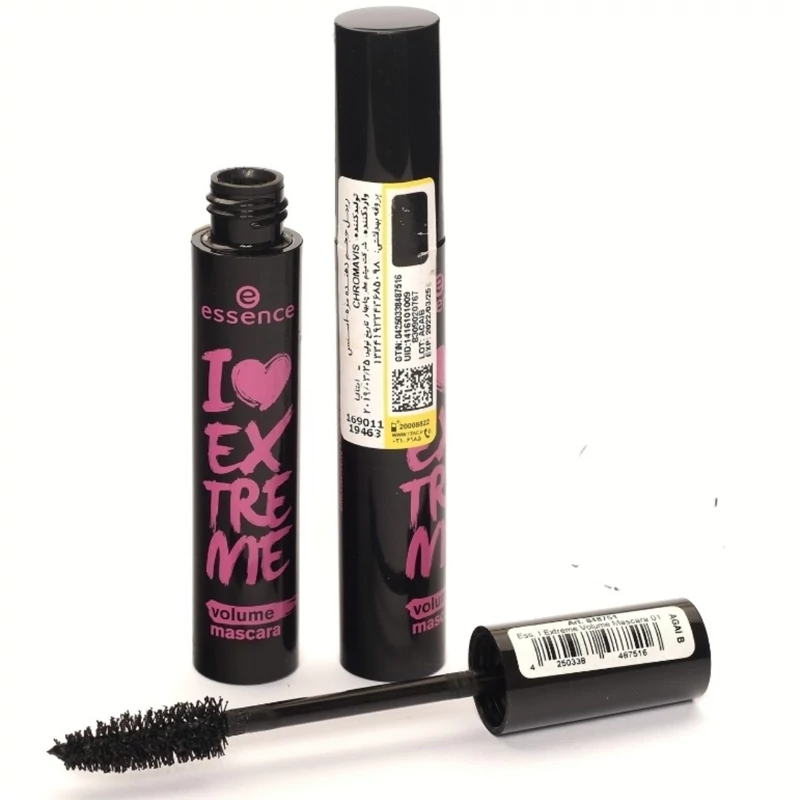 ریمل حجم دهنده پلک اسنس مشکی اصلی Essence I Love Extreme Volume Mascara