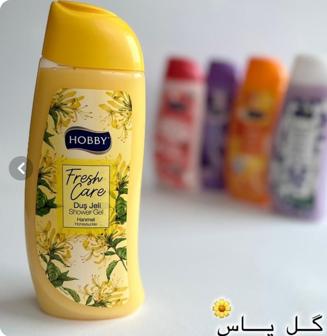 شامپو بدن هوبی مدل Fresh Care حجم ۵۰۰ میلی لیتر با رایحه گل یاس