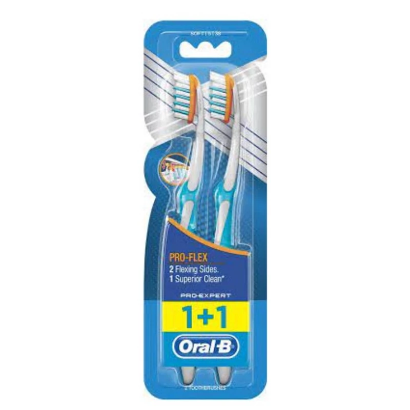 مسواک اورال بی دوقلو درجه یک مدل PRO FLEX