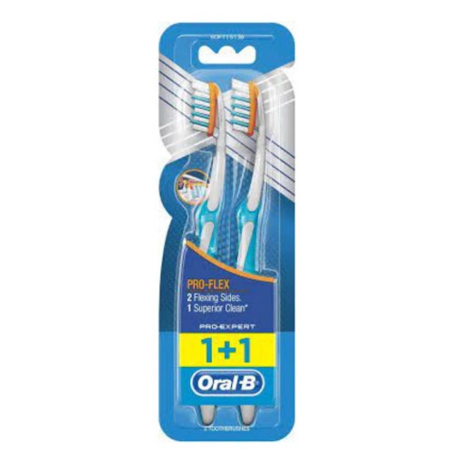 مسواک اورال بی دوقلو درجه یک مدل PRO FLEX