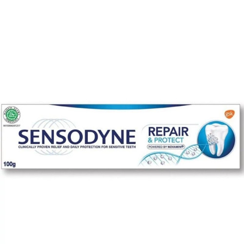 خمیر دندان سنسوداین سری repair and protect وزن 75 گرم