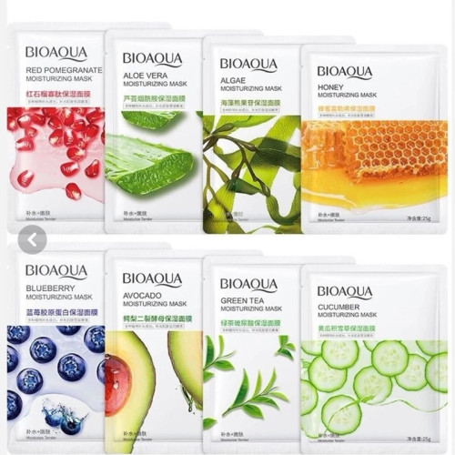ماسک ورقه ای صورت خارجی کارتن 50 عددی