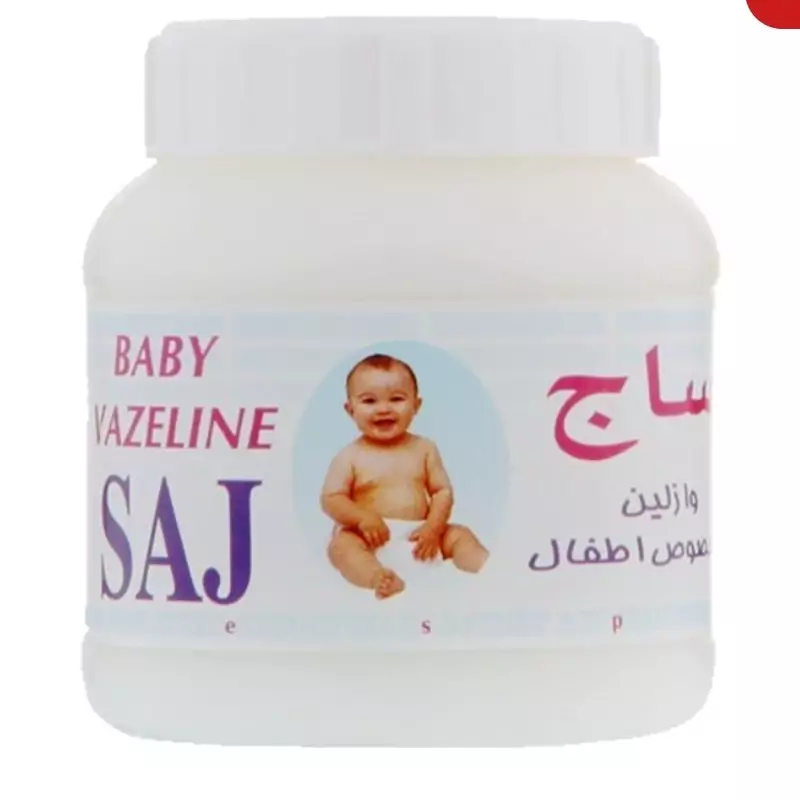 وازلین اطفال ساج 100 میل برای نرمی پوست و سوختگی