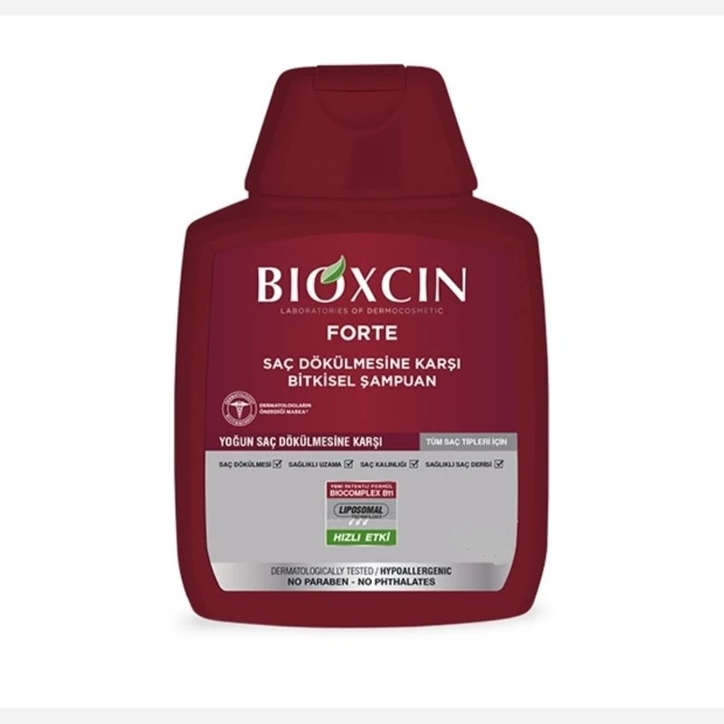 شامپو ضدریزش موی شدید بیوکسین مدل فورت Forte حجم 100 میل