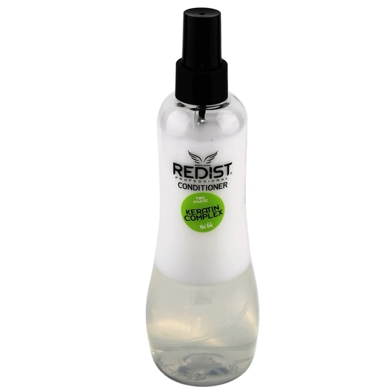 اسپری نرم کننده دوفاز مدل Keratin Complex حجم 400میل ردیست  Redist Keratin 2 Phases Hair Conditioner Spray 400ml