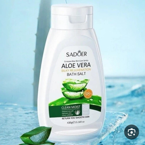 نمک حمام بدن آلوئه ورا سادور / Sadoer Aloe Vera Body Bath Salt Sadoer Aloe Vera Body Bath Salt