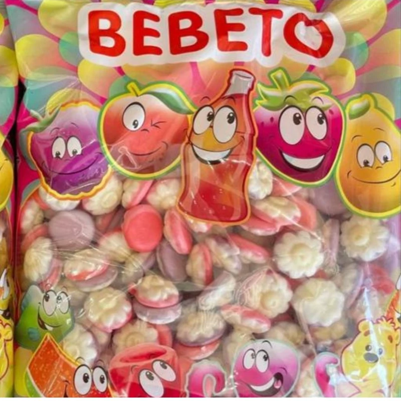 پاستیل های یک کیلویی ببتو BEBETO همه طعم ها حجم 1000 گرم