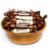 کانفت های روشن اوکراین تازه تازه طعم کاکائو ROSHEN بسیار خوشمزه وزن 1000 گرم