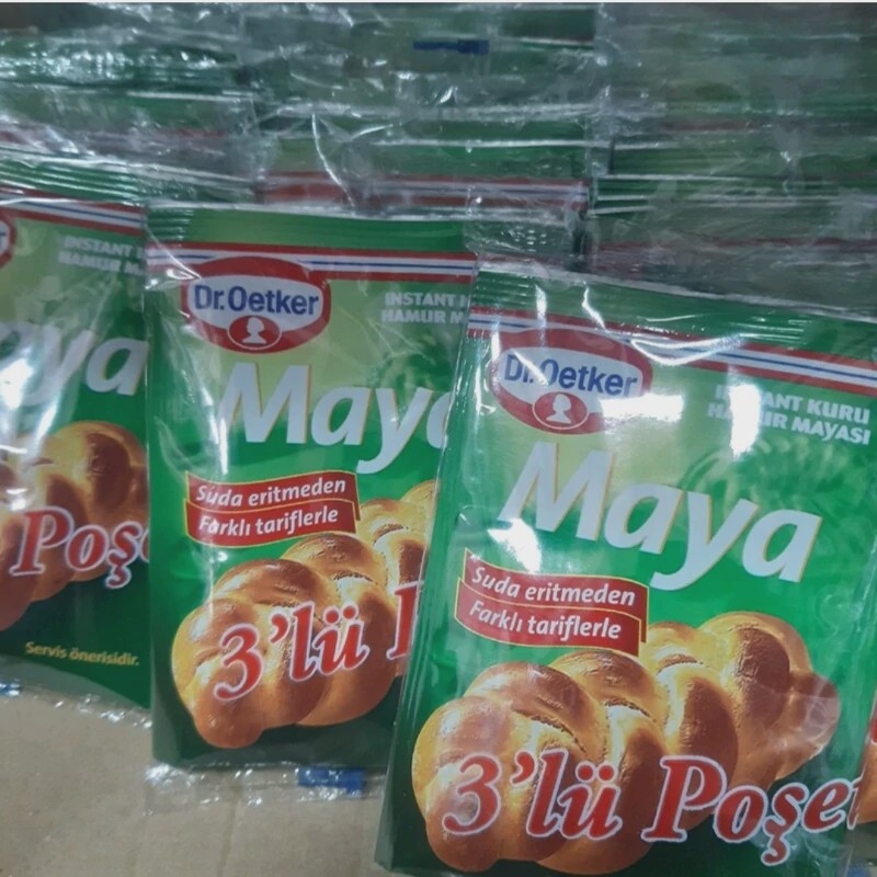 پودر مایه خمیر دکتر اوتکر پک 3 عددی تاریخ جدید Dr.Oetker
