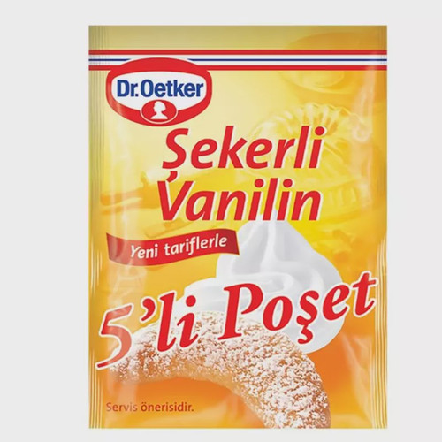 وانیل دکتر اوتکر Dr.Oetker پنج عددی تاریخ جدید محصول ترکیه