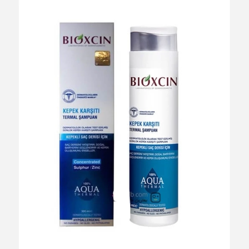 شامپو ضد شوره بیوکسین مدل AQUA THERMAL حجم 300میل