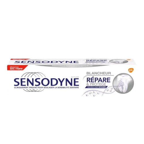 12 عدد خمیر دندان سفید کننده سنسوداین مدل Repair And Protect اروپایی حجم 75 میلی لیتر