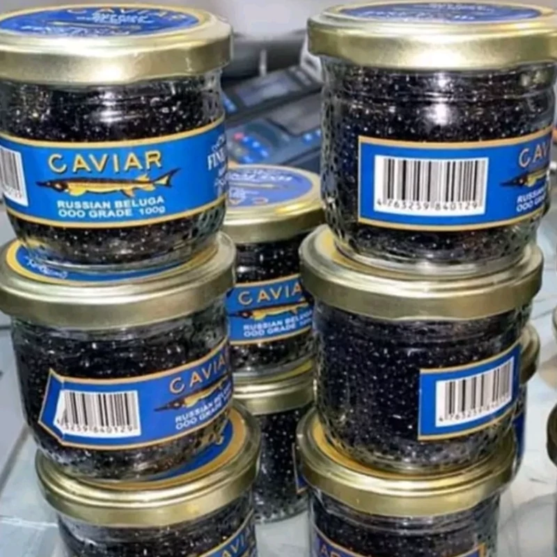 بلوگا آذربایجان وزن 100 گرم ا Beluga Caviar