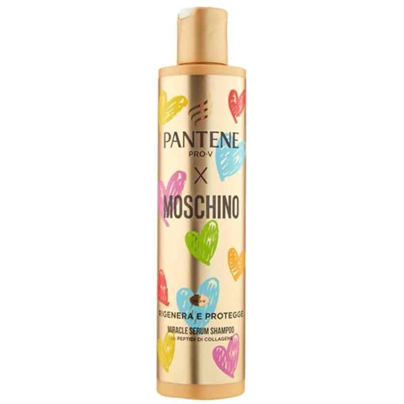 شامپو ترمیم کننده پنتن Pantene Moschino Repair Protect مناسب موهای خشک و آسیب دیده 225 میل