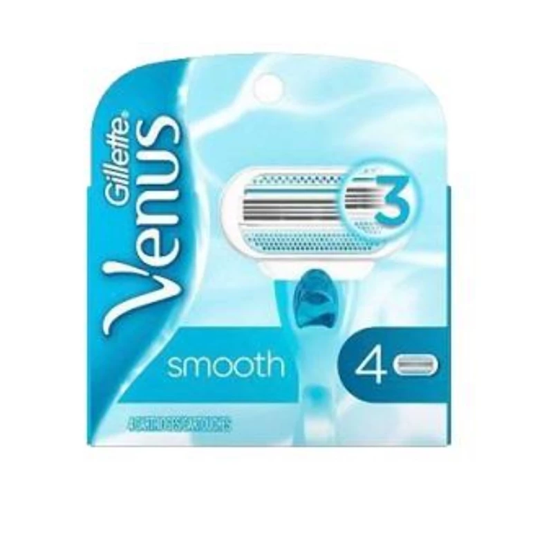 تیغ یدک ژیلت ونوس smooth چهار عددی