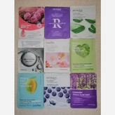 ماسک ورقه ای 100 عددی صورت خارجی هر کدام 25 گرم