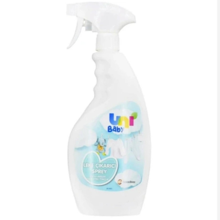 اسپری لکه بر و ضدعفونی کننده لباس کودک یونی مدل Leke Cikarici حجم 500 میل Uni Baby Leke Cikarici Spray 500ml8