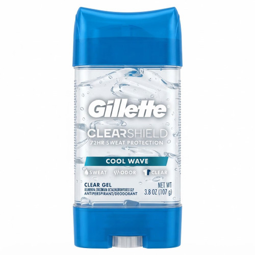 مام صابونی ژیلت Gillette مدل COOL WAVE حجم ۱۰۷ گرم و ۷۲ساعته