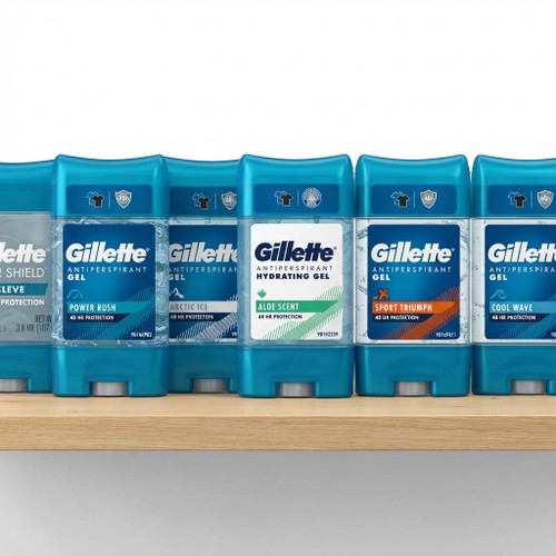 مام صابونی ژیلت Gillette مدل COOL WAVE حجم ۷۰ میل و 48 ساعته