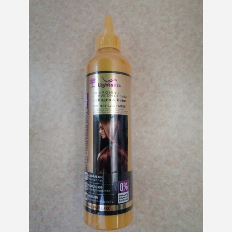 ماسک موی بعد از حمام لایتنس مدل طلایی برای همه موها Lightness F24 Repair